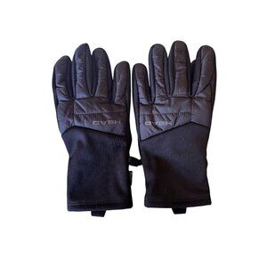 Head Women's Black Quilted Gloves Size Medium
